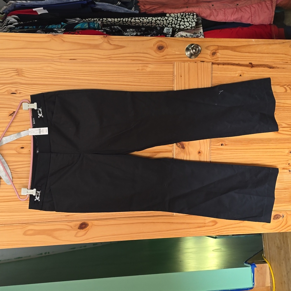 Ny&C 7th Avenue boot cut black pants, 16 average.